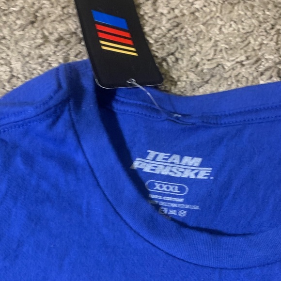 Blue Graphic Racing Tee - Picture 2 of 7